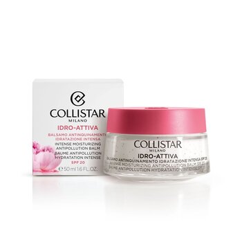 Apsauginis ir drėkinantis veido balzamas Collistar Idro-Attiva Intensive Moisturizing Antipollution Balm SPF20, 50 ml kaina ir informacija | Veido kremai | pigu.lt