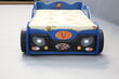 Lova su čiužiniu Monza Mini, 80x160 cm, mėlyna kaina ir informacija | Vaikiškos lovos | pigu.lt