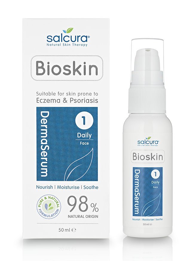 Serumas sudirgusiai, jautriai veido odai Salcura Bioskin DermaSerum 50 ml цена и информация | Veido aliejai, serumai | pigu.lt