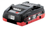 Metabo LiHD akumuliatoriaus paketas 18 V 4.0 Ah Li-Ion baterija. CAS sistema