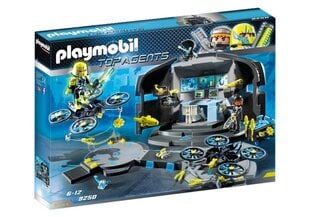 PLAYMOBIL Top Agents Dr Drones Command Center (9250) цена и информация | Конструкторы и кубики | pigu.lt