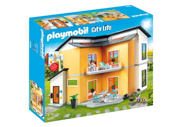 9266 PLAYMOBIL® City Life, Modernus namas kaina ir informacija | Konstruktoriai ir kaladėlės | pigu.lt