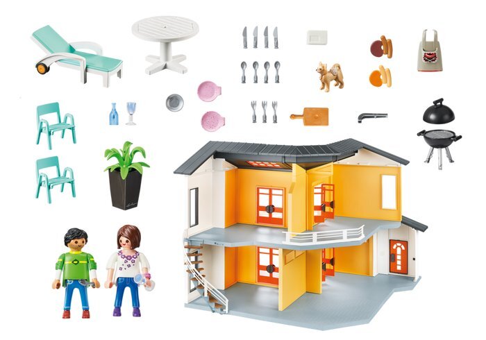 9266 PLAYMOBIL® City Life, Modernus namas kaina ir informacija | Konstruktoriai ir kaladėlės | pigu.lt