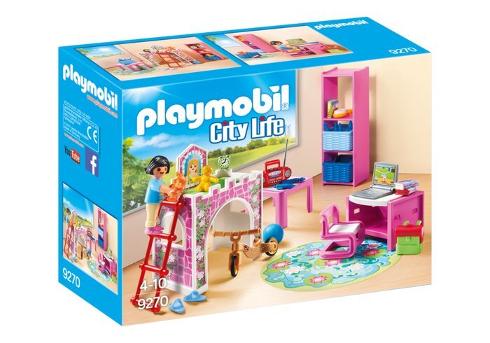 9270 PLAYMOBIL® City Life, Vaikų kambarys цена и информация | Konstruktoriai ir kaladėlės | pigu.lt