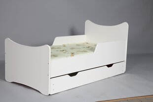 Lova su čiužiniu ir stalčiumi SMB Small 2, 140x70 cm kaina ir informacija | Vaikiškos lovos | pigu.lt