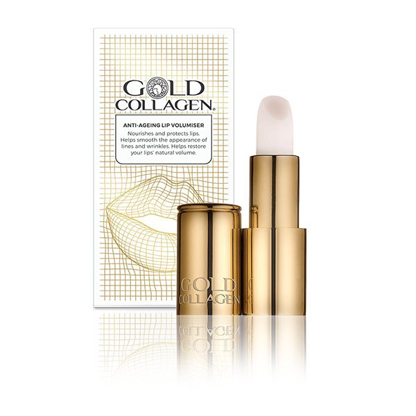 Lūpų balzamas Gold Collagen Anti-Ageing 4 g kaina ir informacija | Lūpų dažai, blizgiai, balzamai, vazelinai | pigu.lt