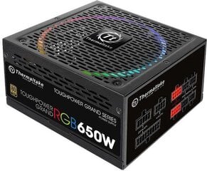 Thermaltake Toughpower Grand RGB 650W kaina ir informacija | Maitinimo šaltiniai (PSU) | pigu.lt
