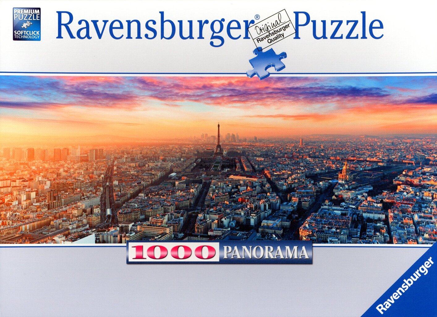 Dėlionė Paryžius Ravensburger, 1000 d. kaina ir informacija | Dėlionės (puzzle) | pigu.lt