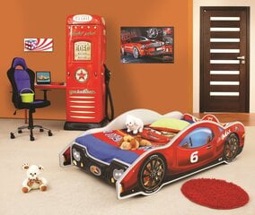 Кровать с матрасом MiniMax Small, красная цена и информация | Детские кровати | pigu.lt