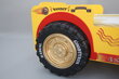 Lova su čiužiniu Monster Truck, 90x190 cm, geltona kaina ir informacija | Vaikiškos lovos | pigu.lt