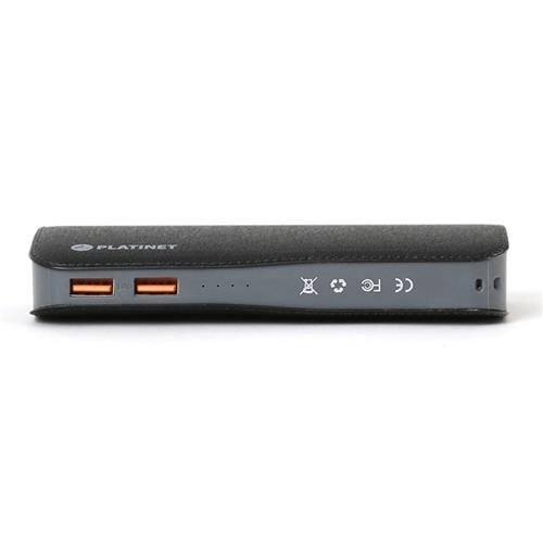 Universali nešiojama baterija Platinet (PMPB15LQCB) 15000 mAh + micro USB 3.0 laidas, 2.4 A, juodos odos apdaila kaina ir informacija | Atsarginiai maitinimo šaltiniai (power bank) | pigu.lt