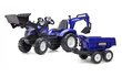 Minamas vaikiškas traktorius su priekaba New Holland T8, Falk цена и информация | Žaislai berniukams | pigu.lt
