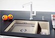 Akmens masės virtuvinė plautuvė Franke KBG 160, oniksas kaina ir informacija | Virtuvinės plautuvės | pigu.lt