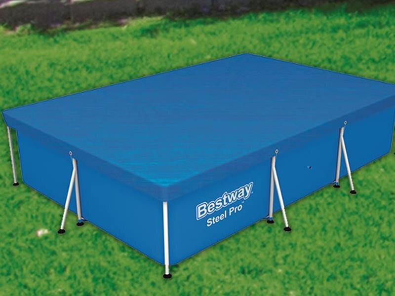 Baseino uždangalas Bestway Flowclear Steel Pro 304x205 cm цена и информация | Baseinų priedai | pigu.lt