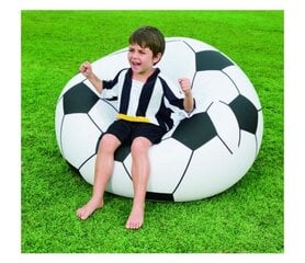 Надувное кресло Bestway Soccer Ball, 114 х 112 х 66 см. цена и информация | Надувные матрасы и мебель | pigu.lt