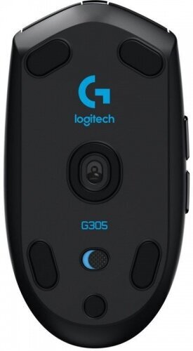 Logitech G305 EWR2, juoda цена и информация | Pelės | pigu.lt