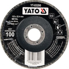 Pjovimo diskas Yato P40, YT-83292, 125 mm kaina ir informacija | Mechaniniai įrankiai | pigu.lt