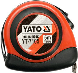 Ruletė su magnetu Yato, 5 m kaina ir informacija | Mechaniniai įrankiai | pigu.lt