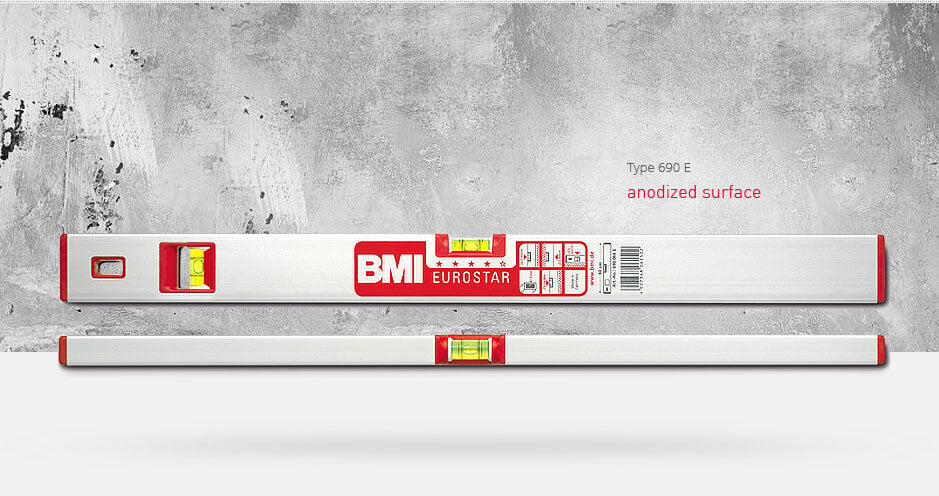 Gulsčiukas BMI Eurostar (120 cm) kaina ir informacija | Mechaniniai įrankiai | pigu.lt