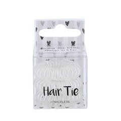 Plaukų gumytės 2K Hair Tie 3 vnt., Clear kaina ir informacija | Cosmetic 2K Kvepalai, kosmetika | pigu.lt