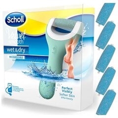 Scholl Velvet Smooth Wet-Dry Roll kaina ir informacija | Manikiūro, pedikiūro aparatai | pigu.lt