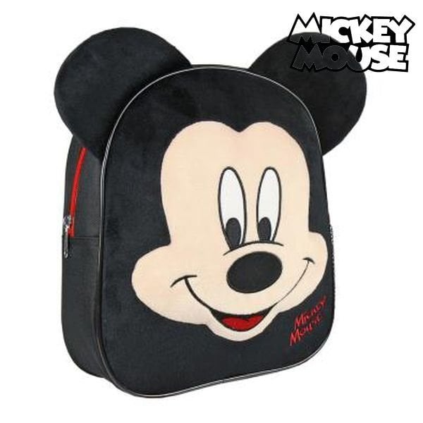 Kuprinė vaikams Cerda Mickey Mouse/Peliukas Mikis 4476, juoda kaina ir informacija | Kuprinės mokyklai, sportiniai maišeliai | pigu.lt