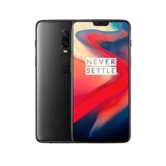 OnePlus 6, 8/128GB Dual SIM, Черный цена и информация | Мобильные телефоны | pigu.lt