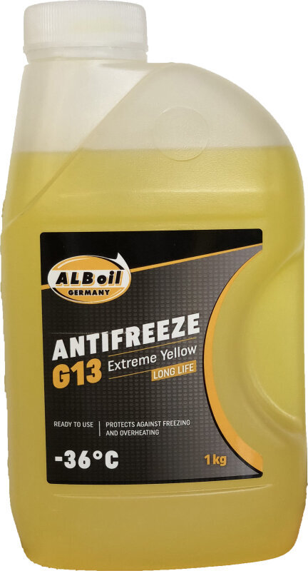 Antifrizas ALB Extreme Yellow G13 Long Life -36, 1 kg kaina ir informacija | Langų ir aušinimo skysčiai | pigu.lt