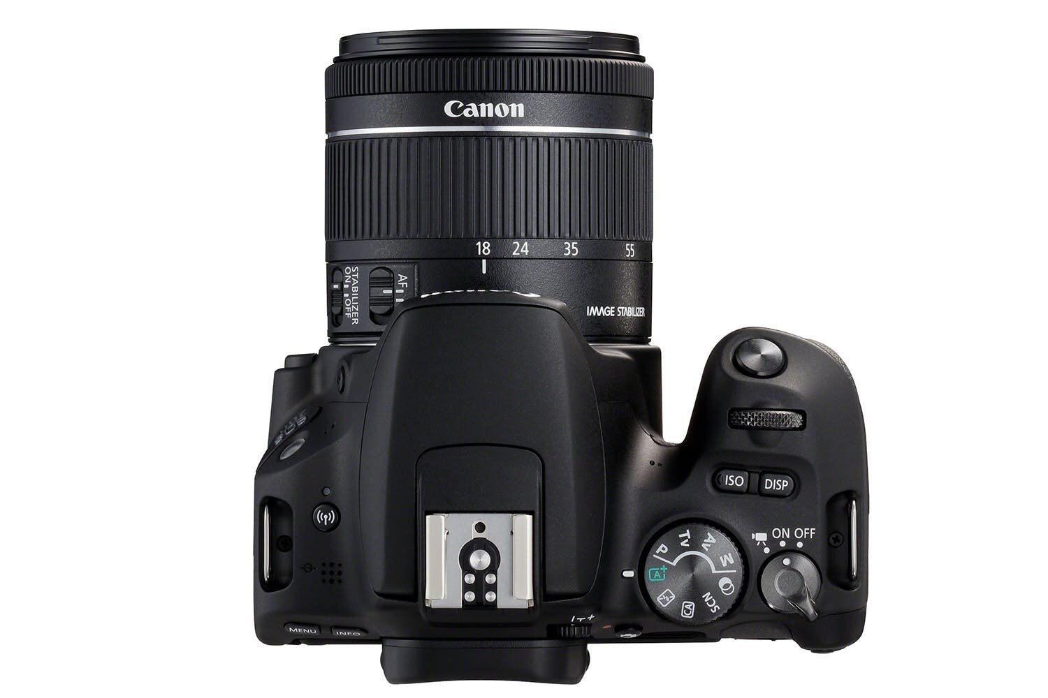 Canon EOS 200D + 18-55mm IS STM, Juoda kaina ir informacija | Skaitmeniniai fotoaparatai | pigu.lt
