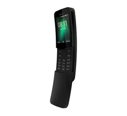 Nokia 8110, Dual SIM, Black kaina ir informacija | Mobilieji telefonai | pigu.lt