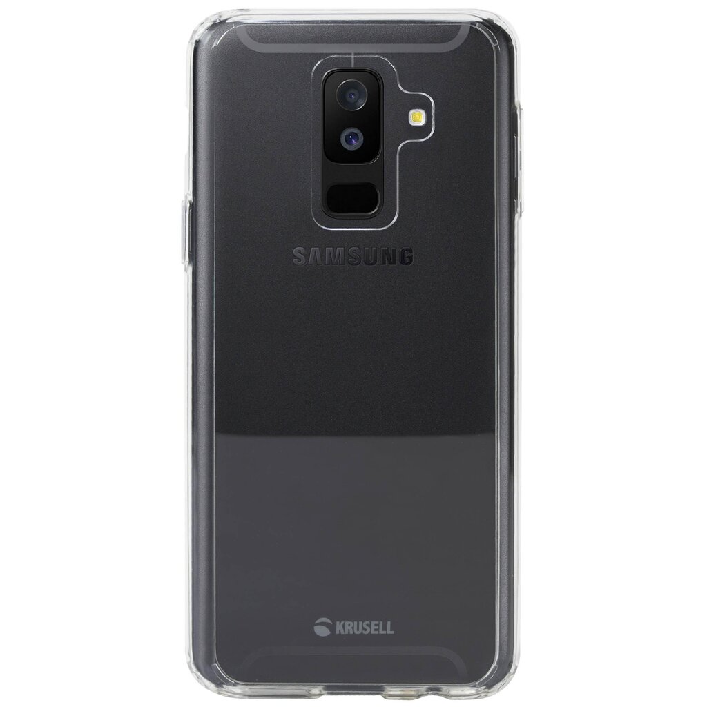 Krusell Kivik Cover, skirtas Samsung Galaxy A6+ (2018), skaidrus kaina ir informacija | Telefono dėklai | pigu.lt