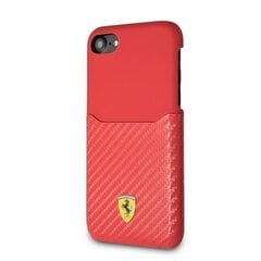 Telefono dėklas Ferrari FESPAHCP7RE iPhone 7/8 SE2020 kaina ir informacija | Telefono dėklai | pigu.lt