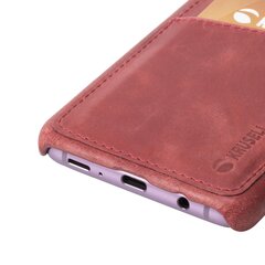 Krusell Sam G965 S9 Plus Sunne 2 Card Cover, czerwony|red 61268 цена и информация | Чехлы для телефонов | pigu.lt