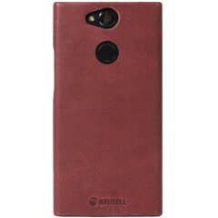 Krusell Sunne Cover, skirtas Sony Xperia XA2, raudonas kaina ir informacija | Telefono dėklai | pigu.lt