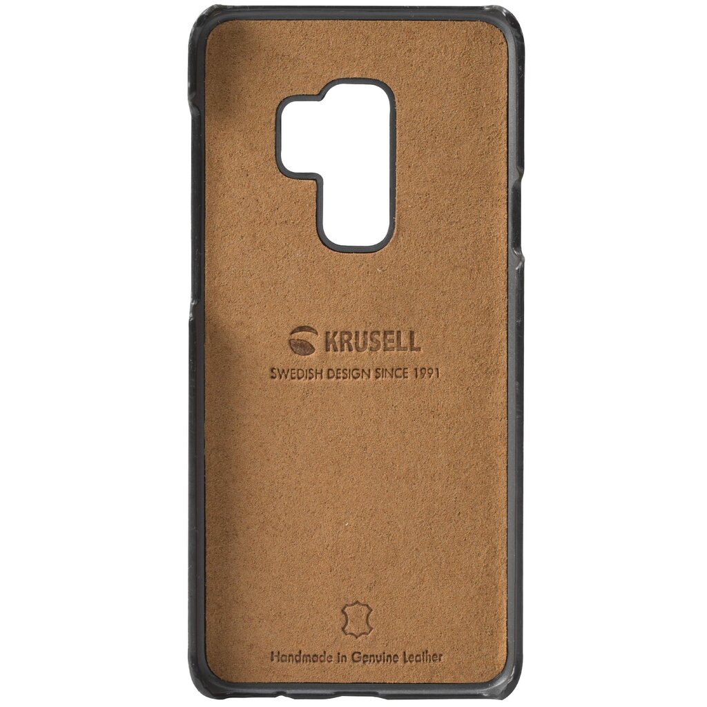 Krusell Sunne 2 Card Cover, skirtas Samsung Galaxy S9+, juodas kaina ir informacija | Telefono dėklai | pigu.lt