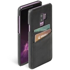 Krusell Sunne 2 Card Cover, skirtas Samsung Galaxy S9+, juodas цена и информация | Чехлы для телефонов | pigu.lt