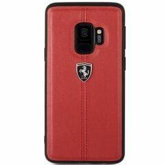 Ferrari FEHLEHCS9RE Samsung Galaxy S9 G960 Red kaina ir informacija | Telefono dėklai | pigu.lt