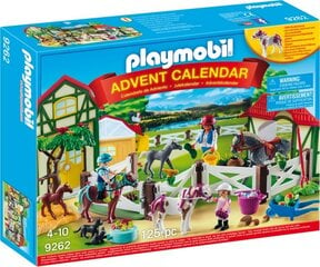 9262 PLAYMOBIL® Адвент-Календарь Животные на ферме цена и информация | Игрушки для мальчиков | pigu.lt