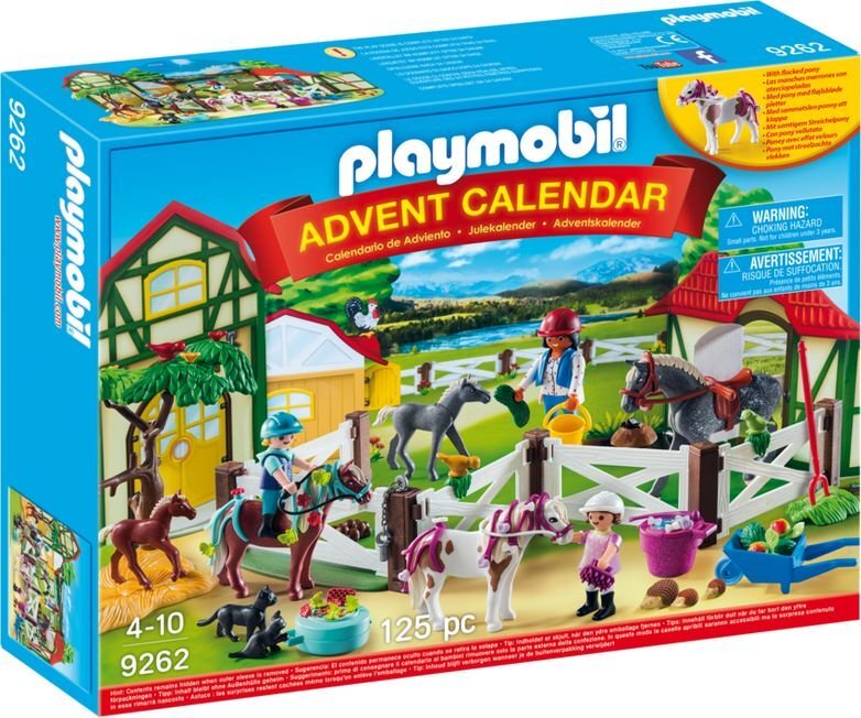 9262 PLAYMOBIL® Advento kalendorius Ūkio gyvūnai kaina ir informacija | Žaislai berniukams | pigu.lt