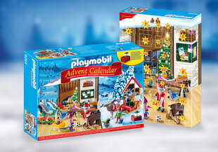 9264 PLAYMOBIL® Advento kalendorius Kalėdų senelio dirbtuvės kaina ir informacija | Konstruktoriai ir kaladėlės | pigu.lt