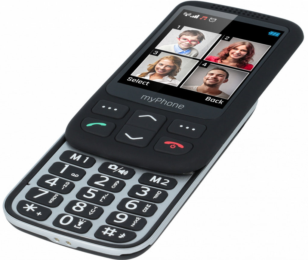 MyPhone Halo S, Black kaina ir informacija | Mobilieji telefonai | pigu.lt