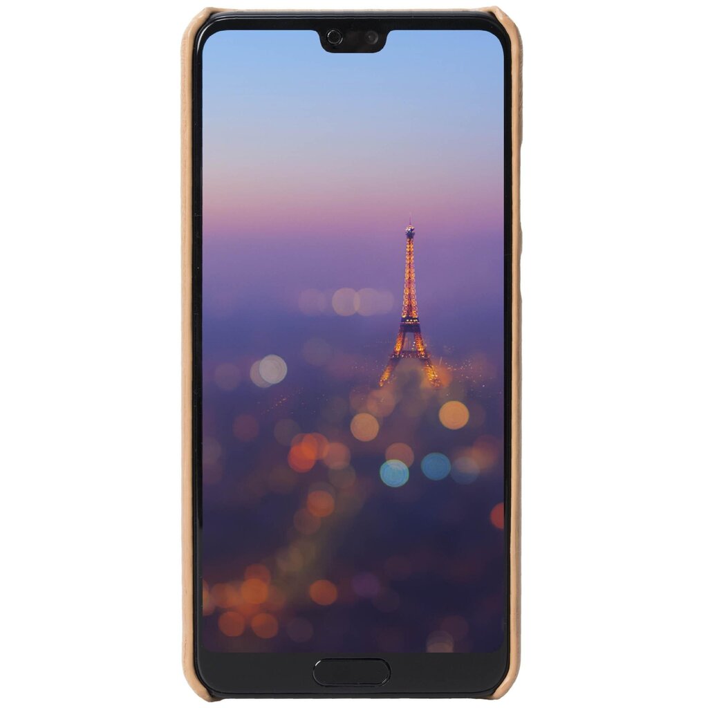 Krusell Sunne Cover, skirtas Huawei P20, smėlio kaina ir informacija | Telefono dėklai | pigu.lt