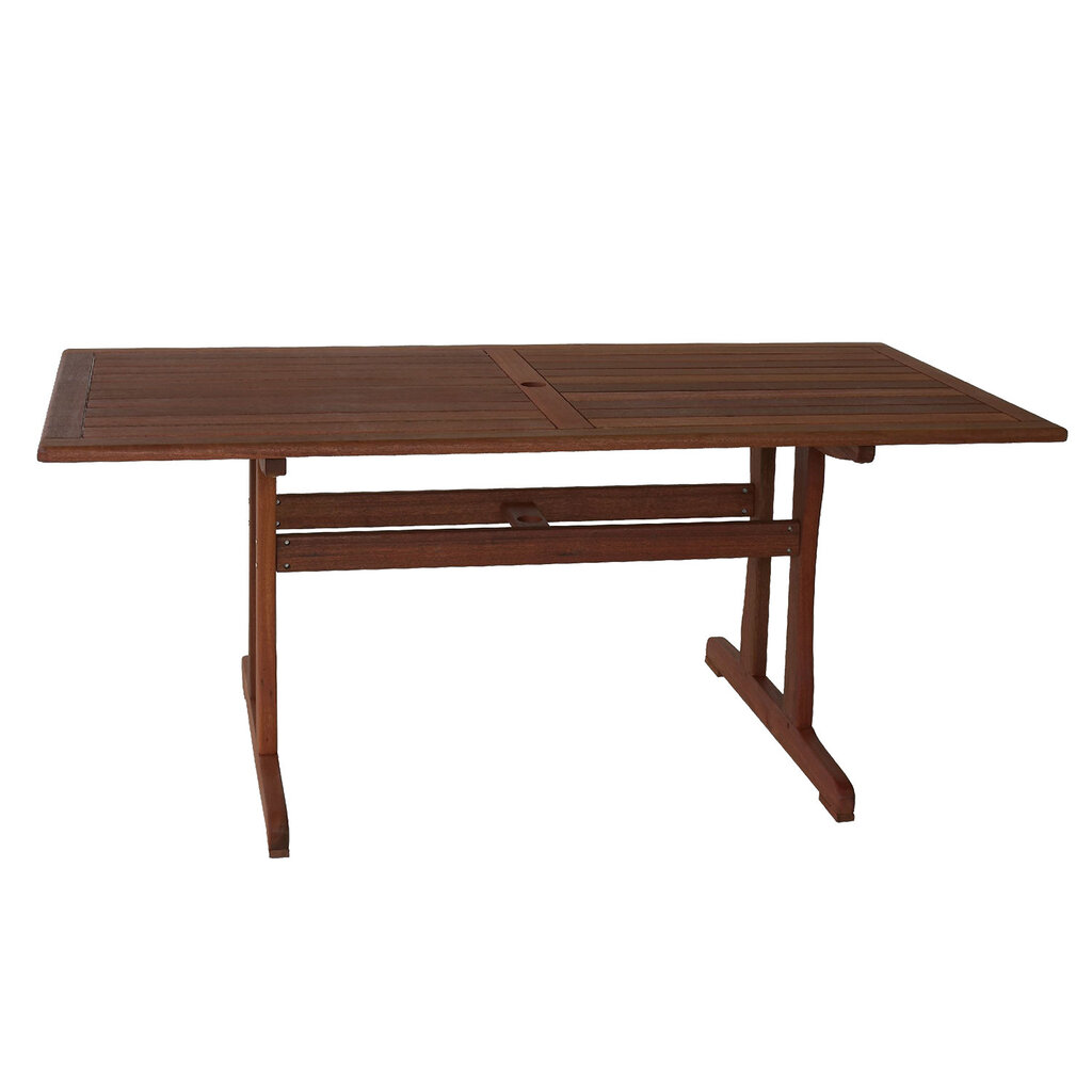 Lauko stalas Venice, rudas kaina ir informacija | Lauko stalai, staliukai | pigu.lt