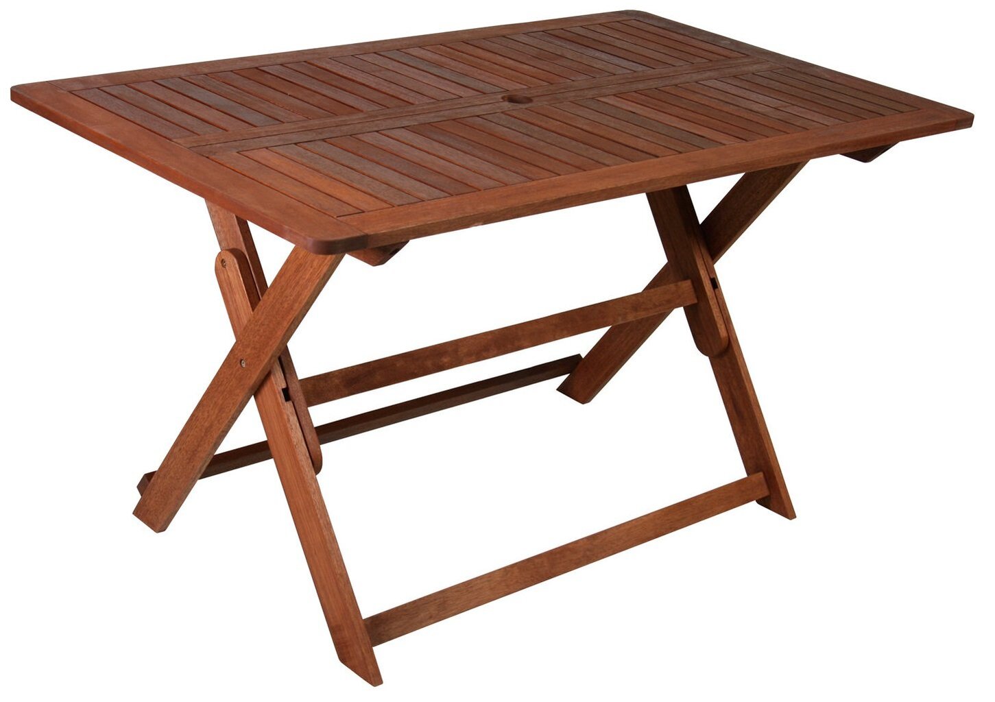 Lauko stalas Modena, rudas kaina ir informacija | Lauko stalai, staliukai | pigu.lt