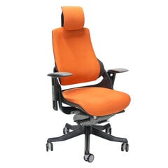 Офисный стул Wau, оранжевый цена и информация | Офисные кресла | pigu.lt