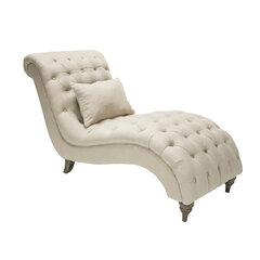 Кресло - лежак Watson, кремовое цена и информация | Кресла в гостиную | pigu.lt