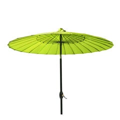 Зонт для открытого воздуха Shanghai, зеленый цена и информация | Зонты, маркизы, стойки | pigu.lt