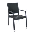 Kėdė Wicker 3, juoda