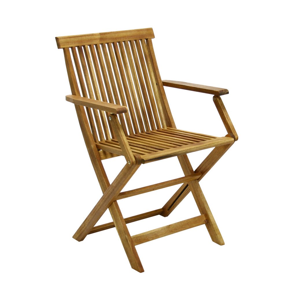 Kėdė Eureka, ruda kaina ir informacija | Lauko kėdės, foteliai, pufai | pigu.lt