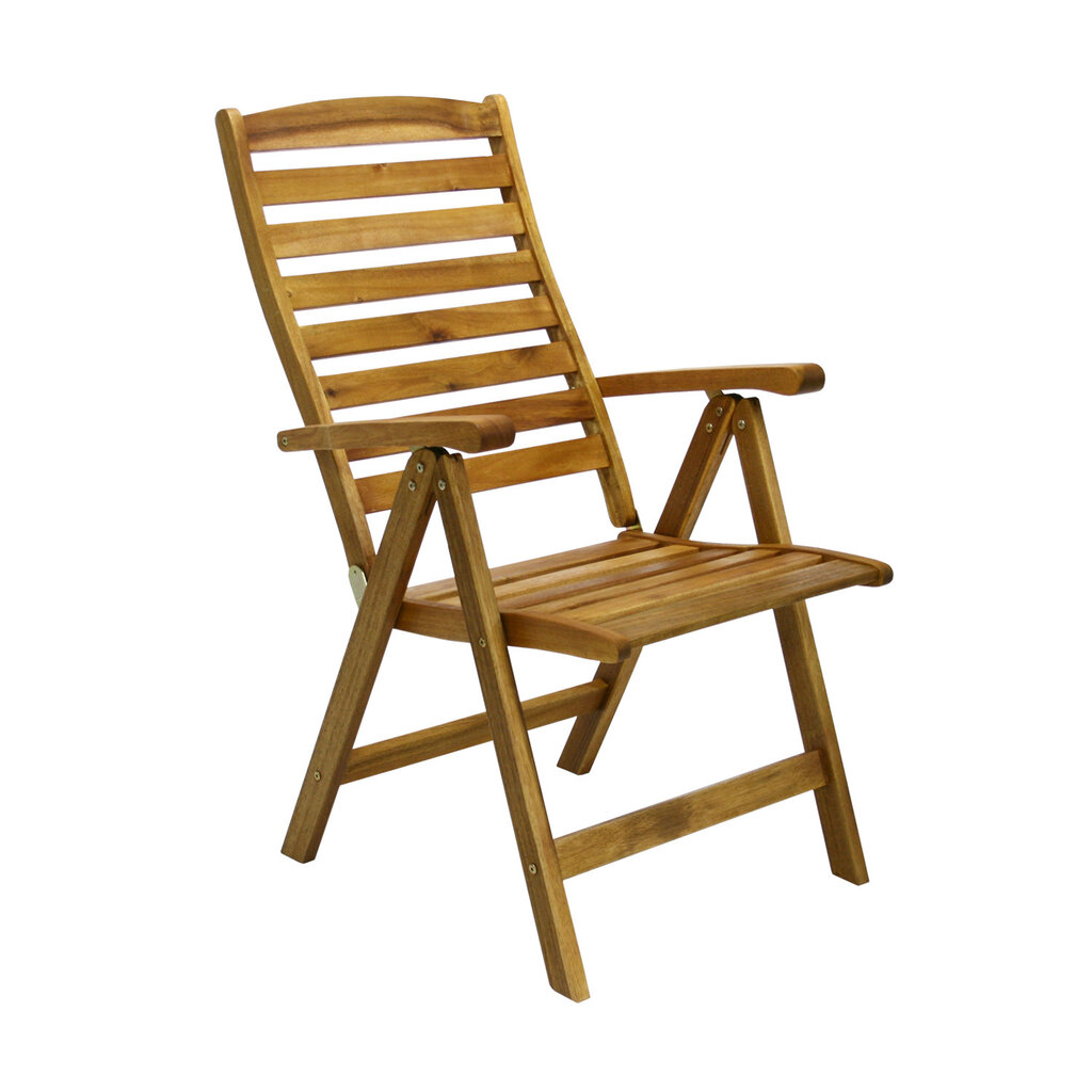 Kėdė Finlay 5, ruda kaina ir informacija | Lauko kėdės, foteliai, pufai | pigu.lt
